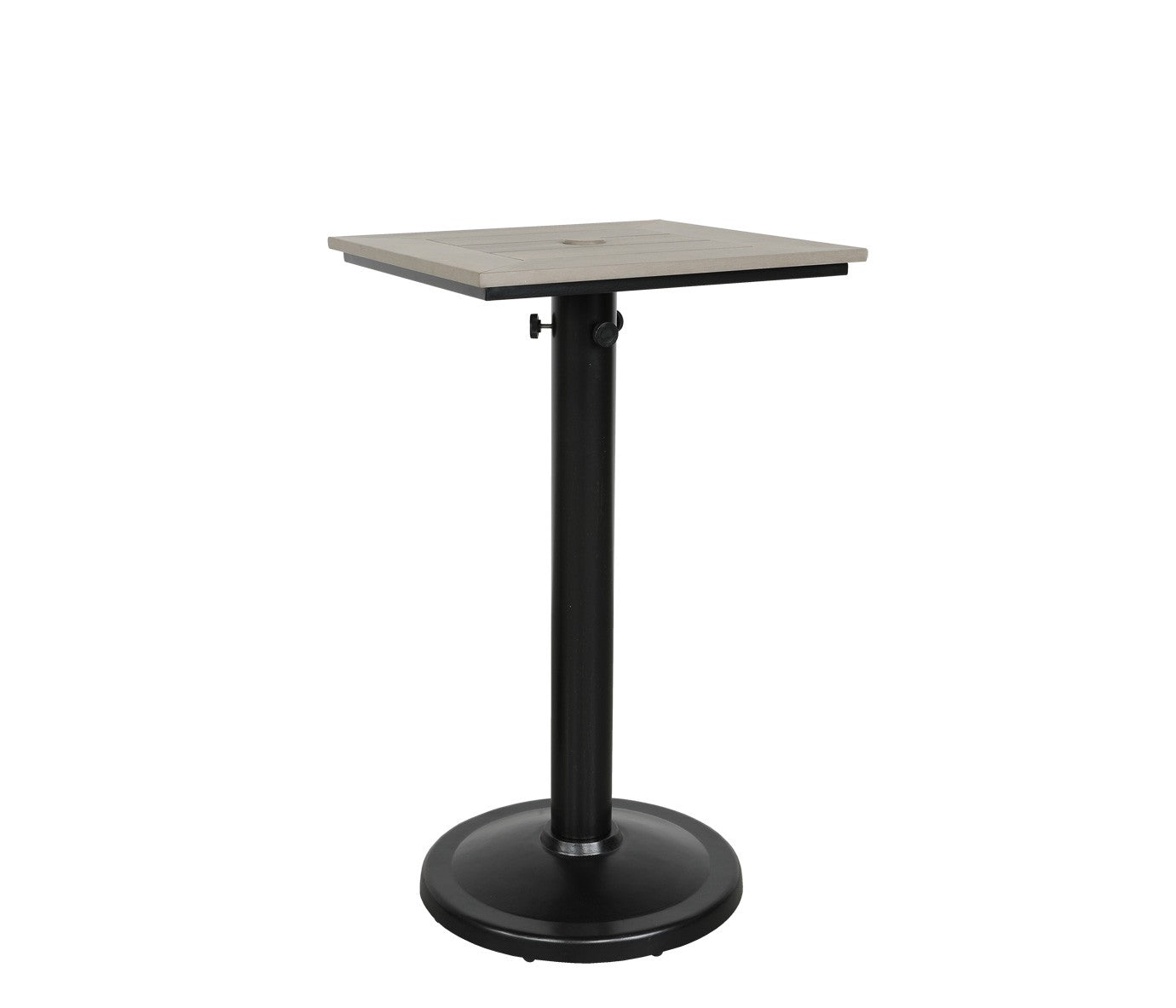 Skye Outdoor Rectangular Pedestal Balcony Table, 24" x 30"