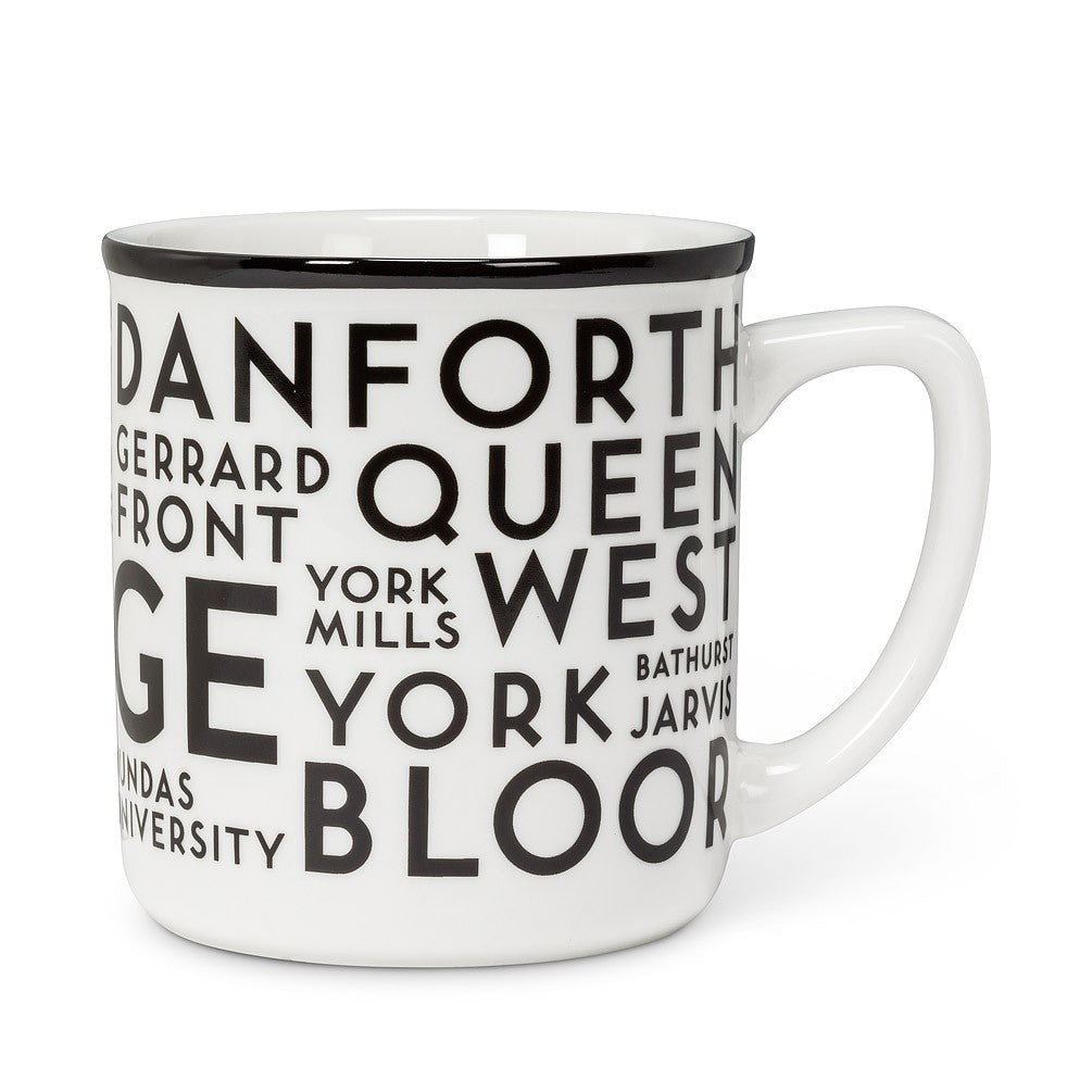 YYZ Toronto Streets Mug