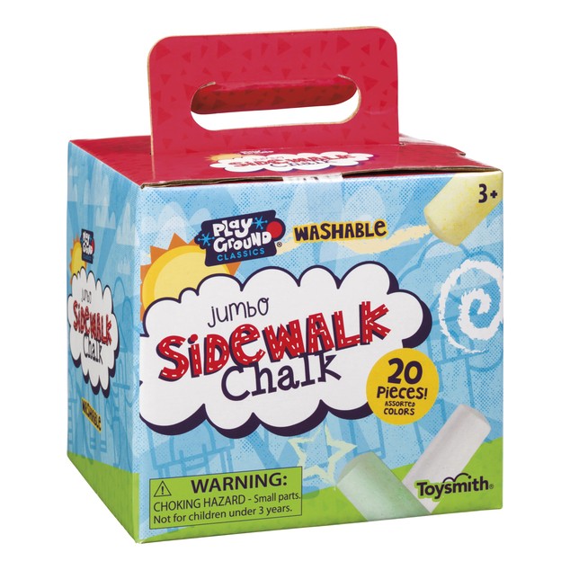 Jumbo Sidewalk Chalk, Pack of 20