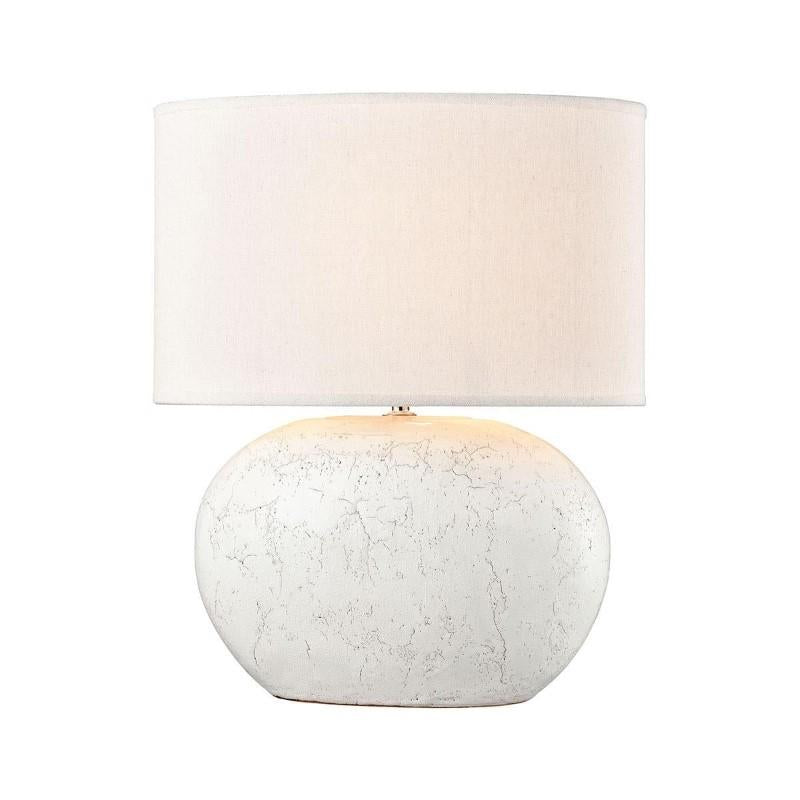 Wide Oval Jess Table Lamp 20"