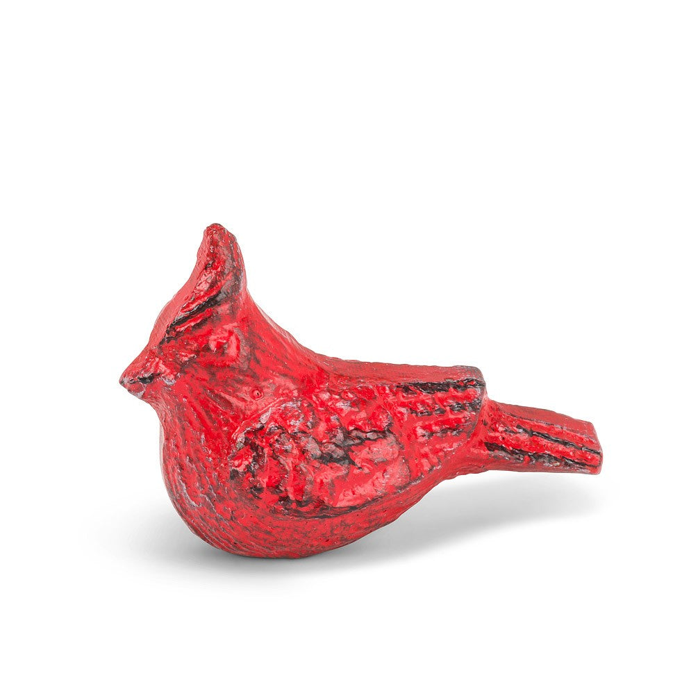 Mini Cast Iron Cardinal Figurine