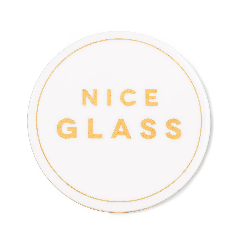 Nice Glass Ceramic Coaster