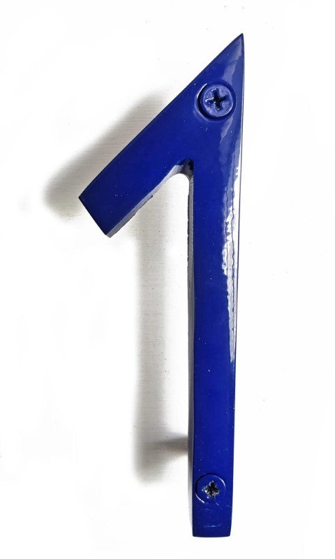 House Number 1 - Blue Aluminum