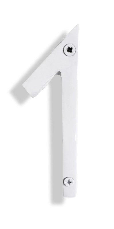 House Number 1 - White Aluminum