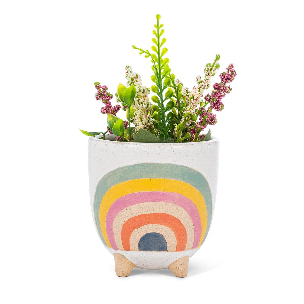 Small Rainbow Planter, 4"