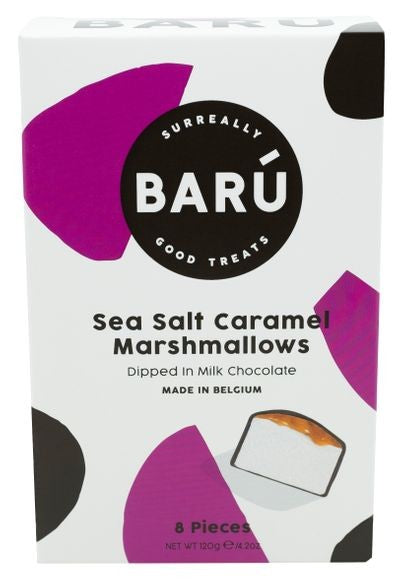 Milk Chocolate Sea Salt Caramel Marshmallows, 8pc