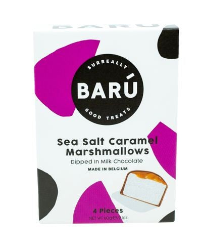Milk Chocolate Sea Salt Caramel Marshmallows, 4pc