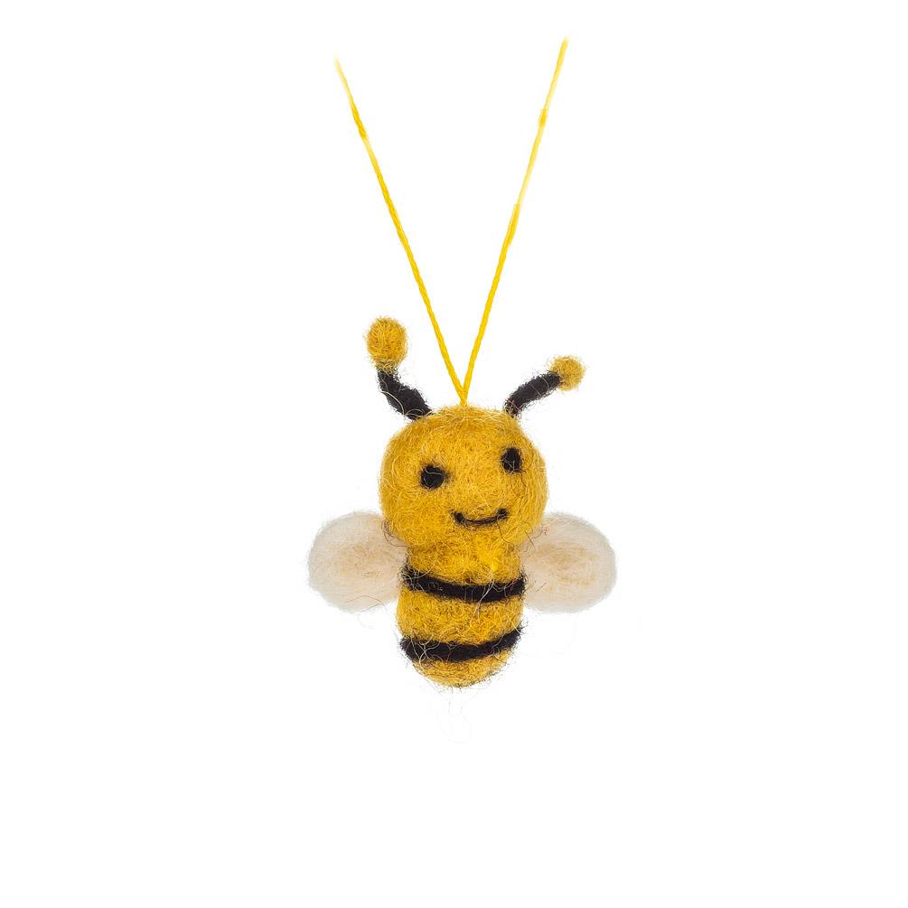 Mini Queen Bee Ornament - Fair Trade Certified