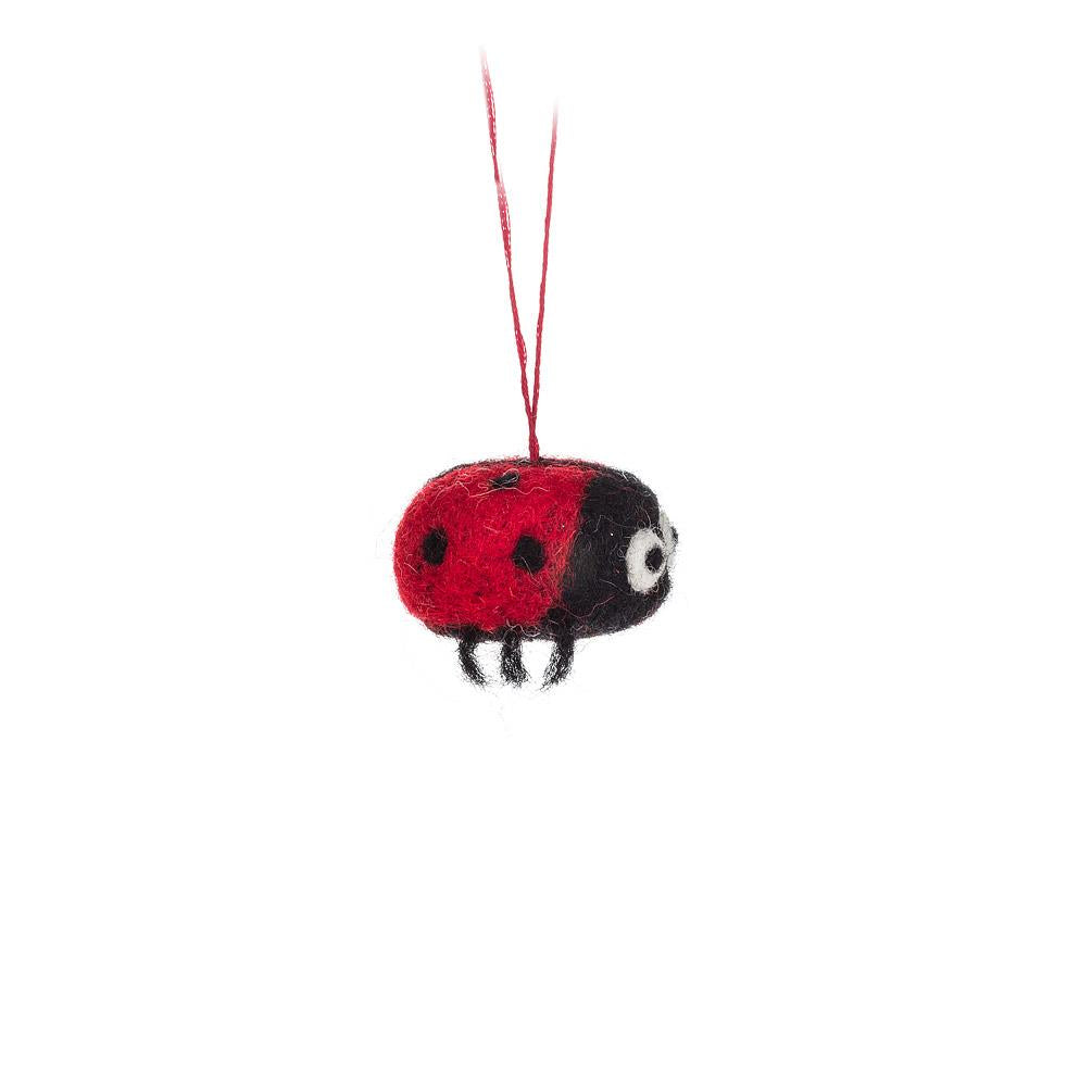 Mini Ladybug Ornament - Fair Trade Certified