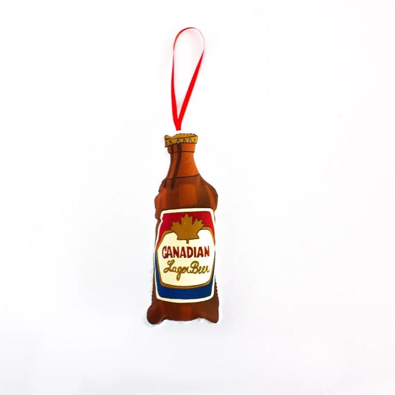 Canadian Beer Ornament