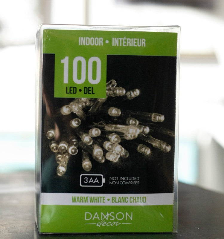Danson Décor 100 Warm White LED String Lights