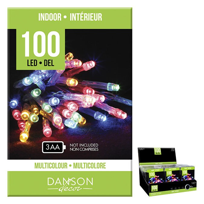 Danson Décor 100 Multi Coloured LED String Lights