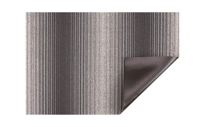 Chilewich Indoor/Outdoor Fade Stripe Shag Mat, Stone