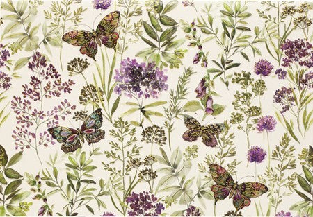 Amethyst Butterflies Greeting Cards, Box of 14