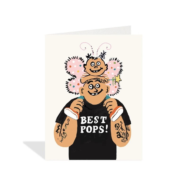 Best Pops Father's Day Card