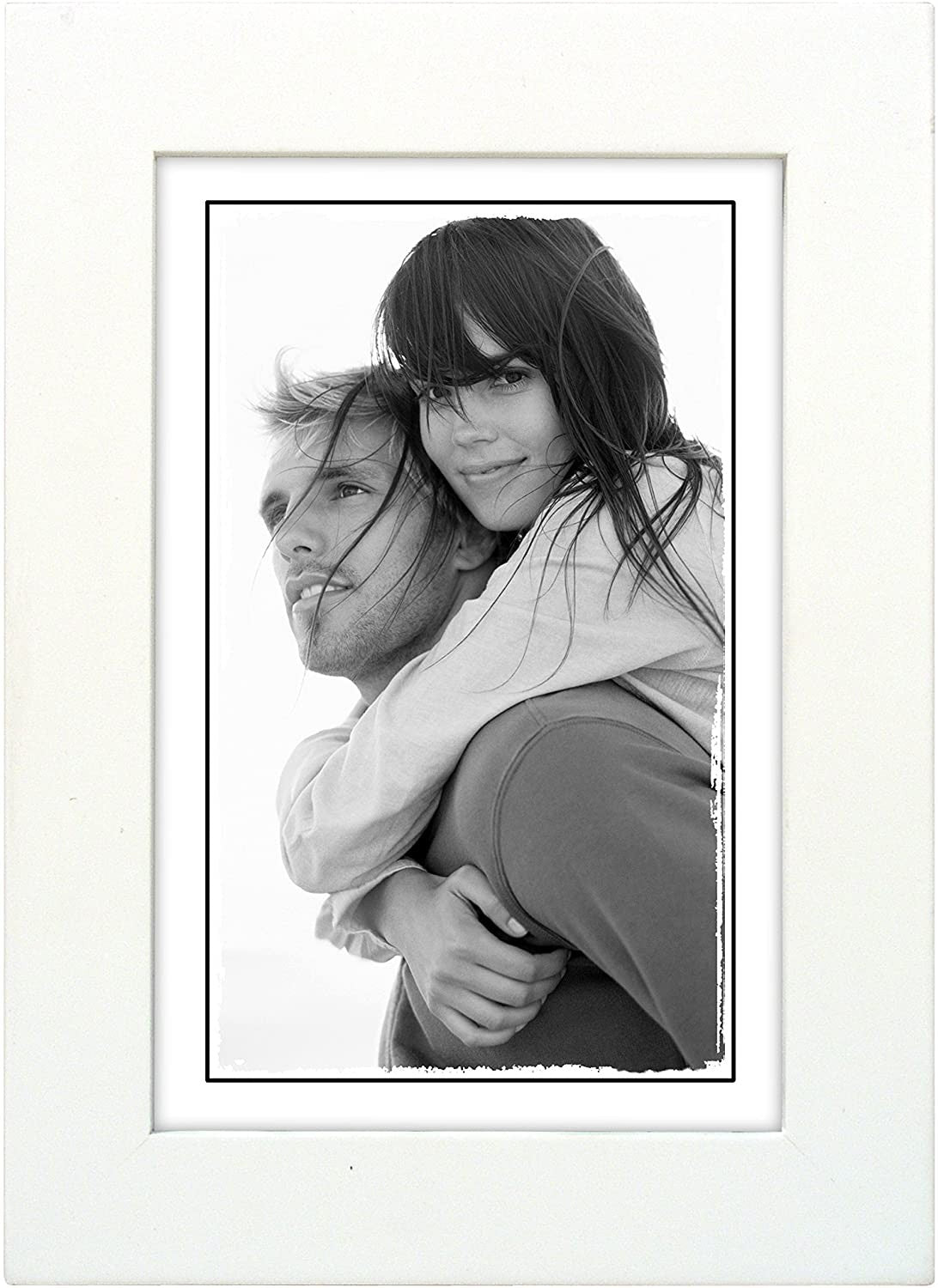 Linear White Picture Frame