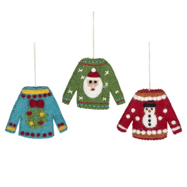 Ugly Christmas Sweater Ornament