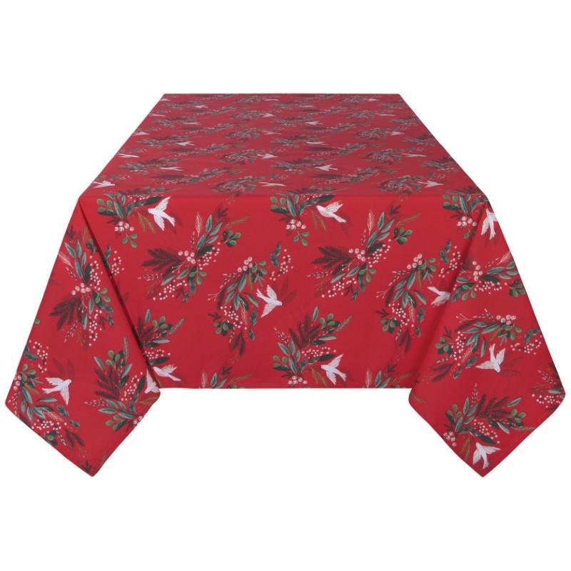 Winterbough Cotton Tablecloth