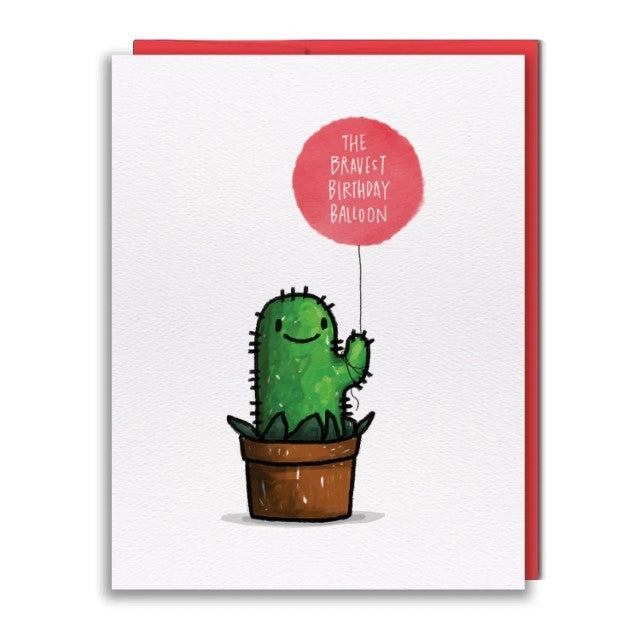 Studio Vcky Bravest Balloon Birthday Card