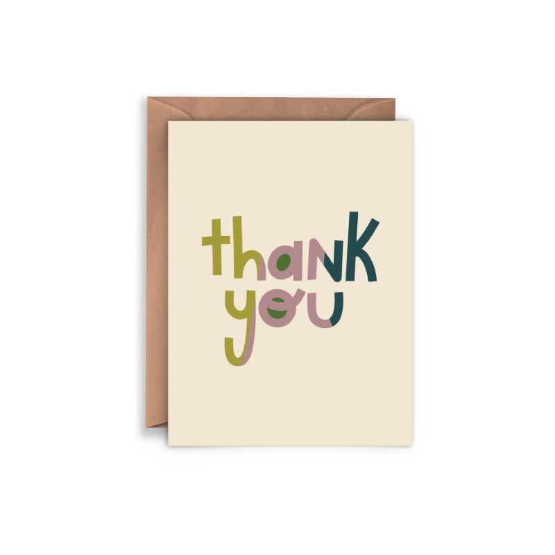 Thank You Greeting Card