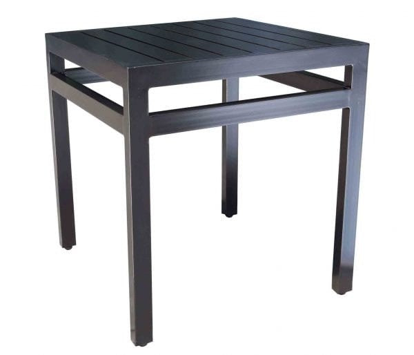 Monaco Outdoor Square Side Table, 21&quot;