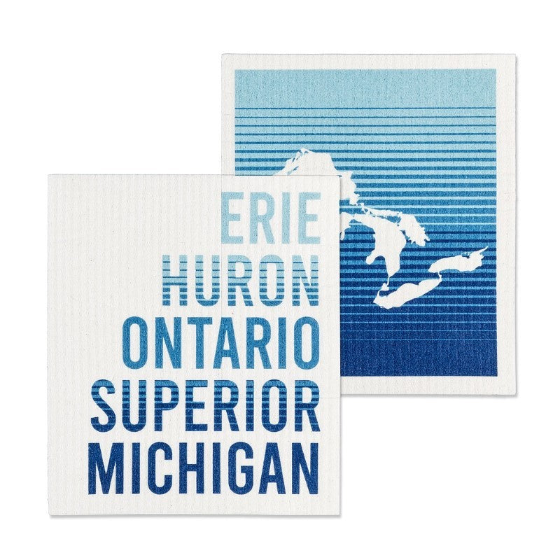 Great Lakes Swedish Dishcloth, Set of 2
