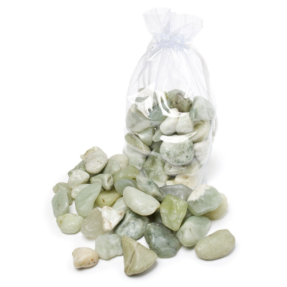 Polished Green Stones, 1kg