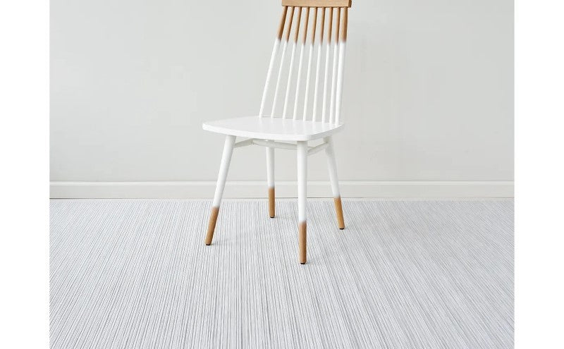 Chilewich Rib Weave Woven Floor Mat, Pearl