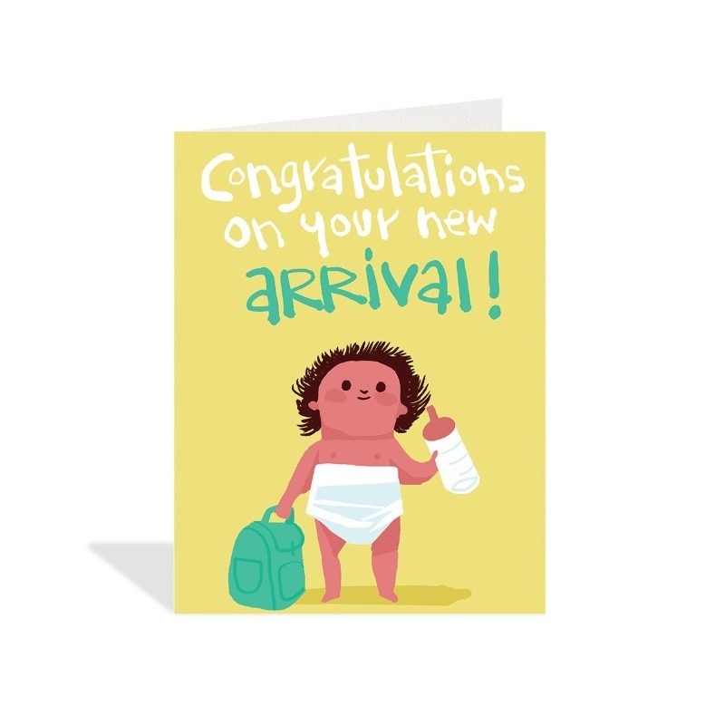 New Arrival Baby Card