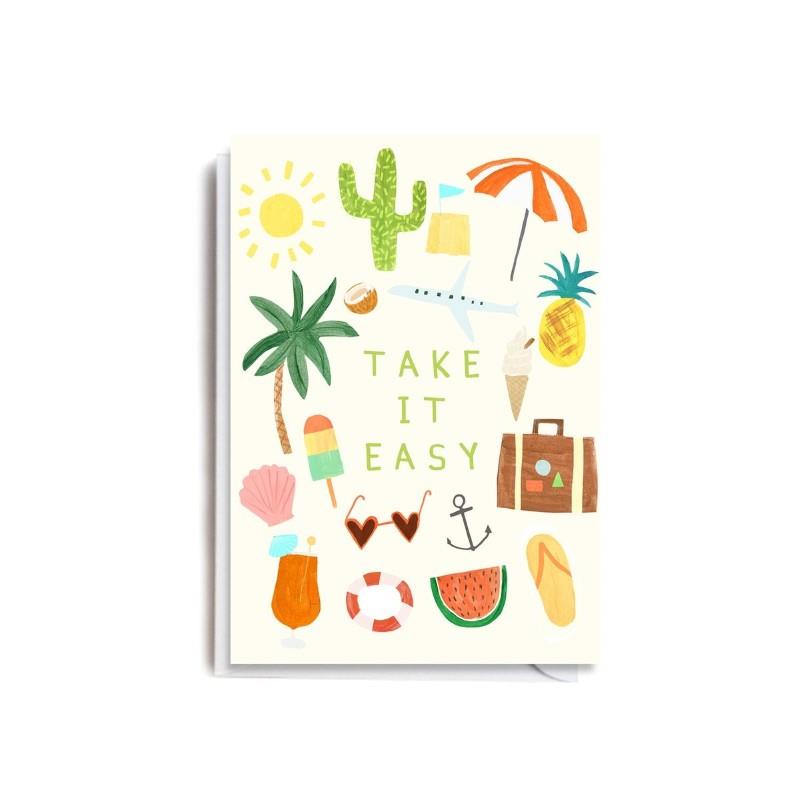 Take It Easy Greeting Card