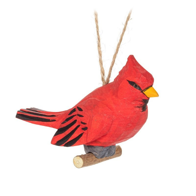 Wooden Cardinal Ornament