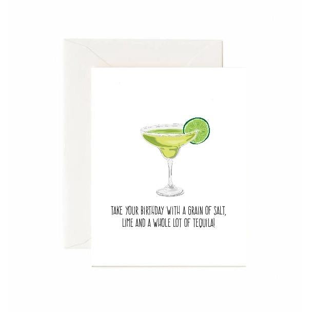 Salt, Lime, & Tequila Birthday Card