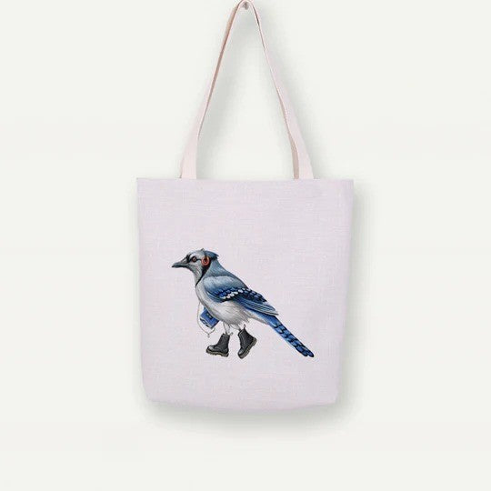Blue Jay Shoes Tote Bag