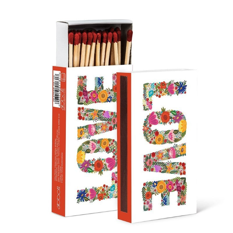 Floral Love Matches, 45 Sticks