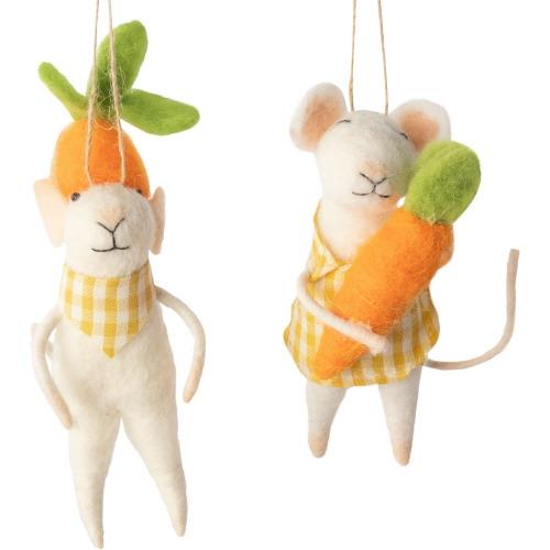 Carrot Bunny Ornament