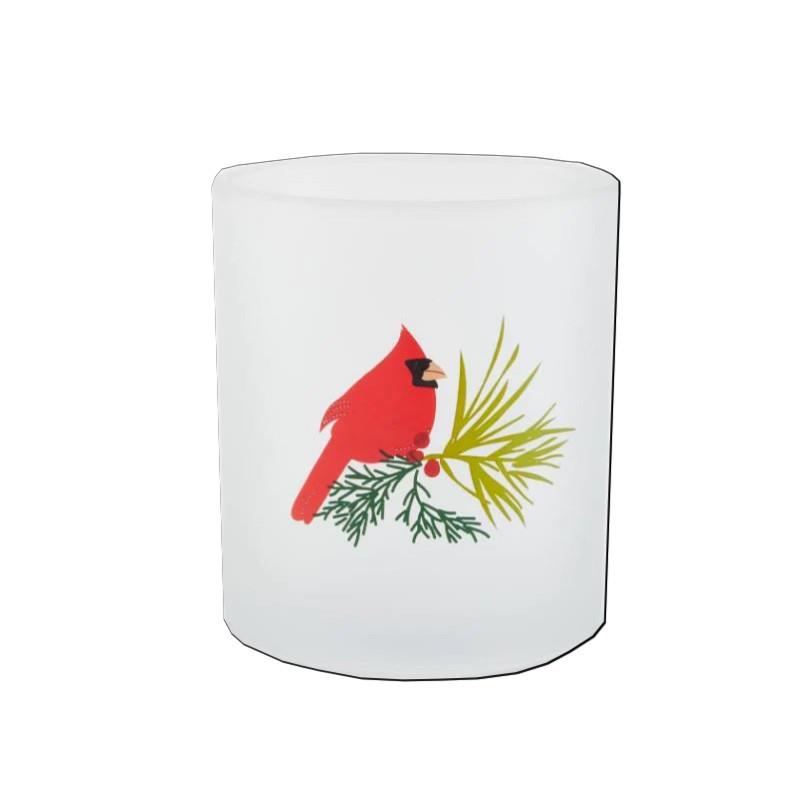 Cardinal Votive Candle Holder