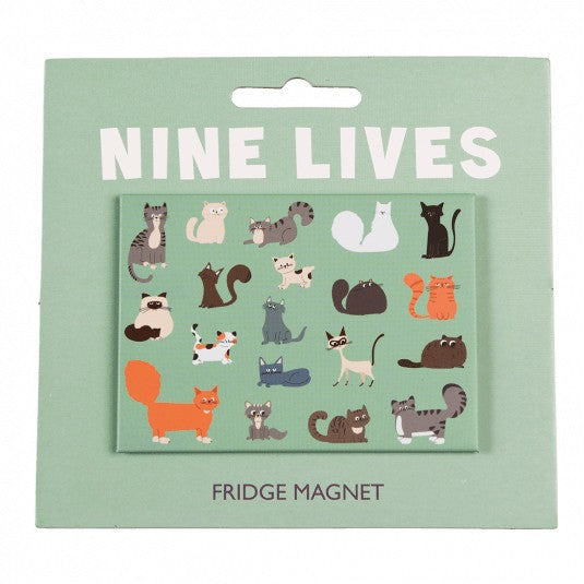Rex London Nine Lives Fridge Magnet
