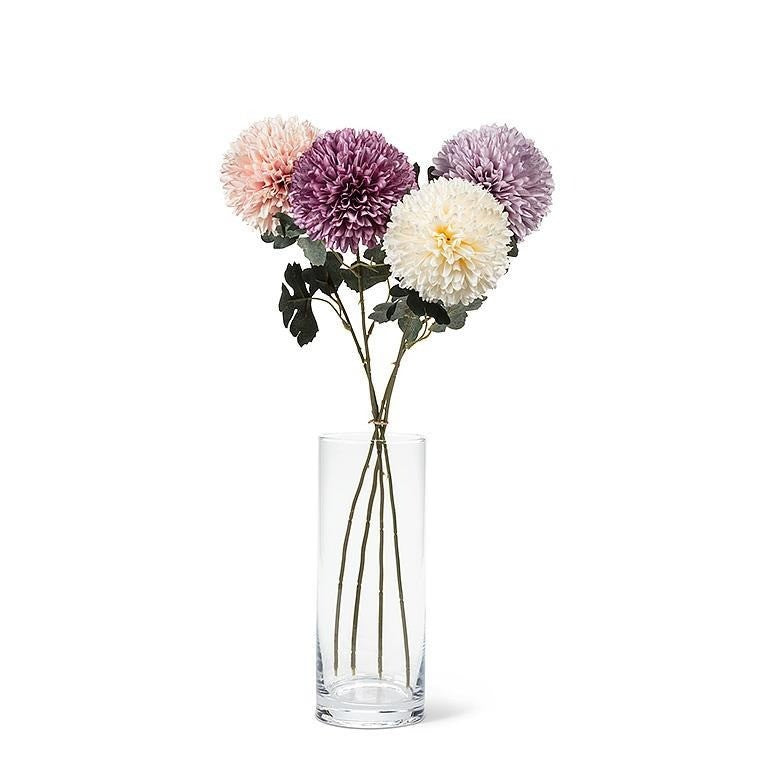 Assorted Ball Flower Stems, 21&quot;H