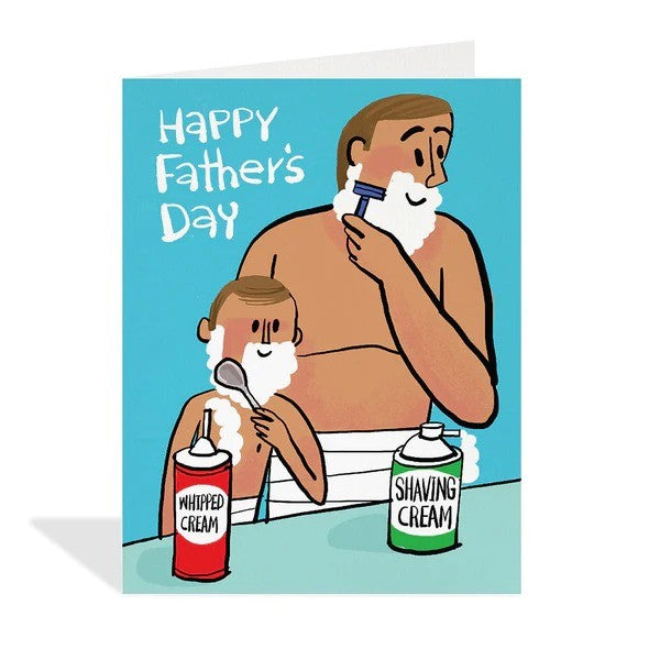 Shaving Tips Father's Day Card
