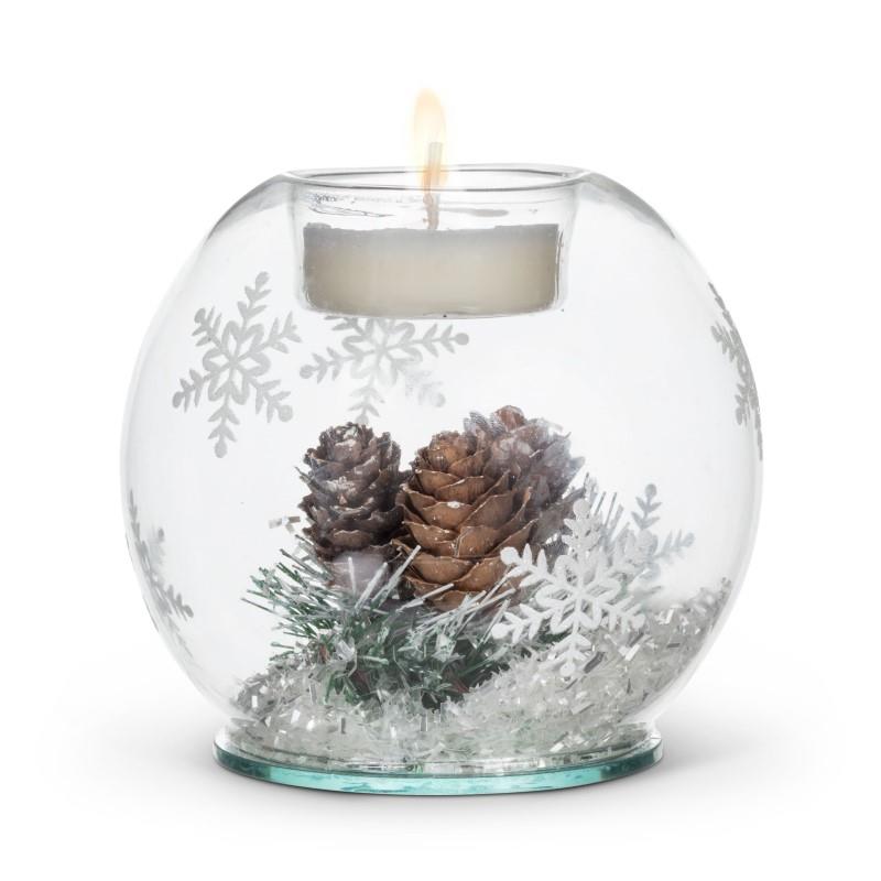 Pinecone & Snowball Snow Ball Votive