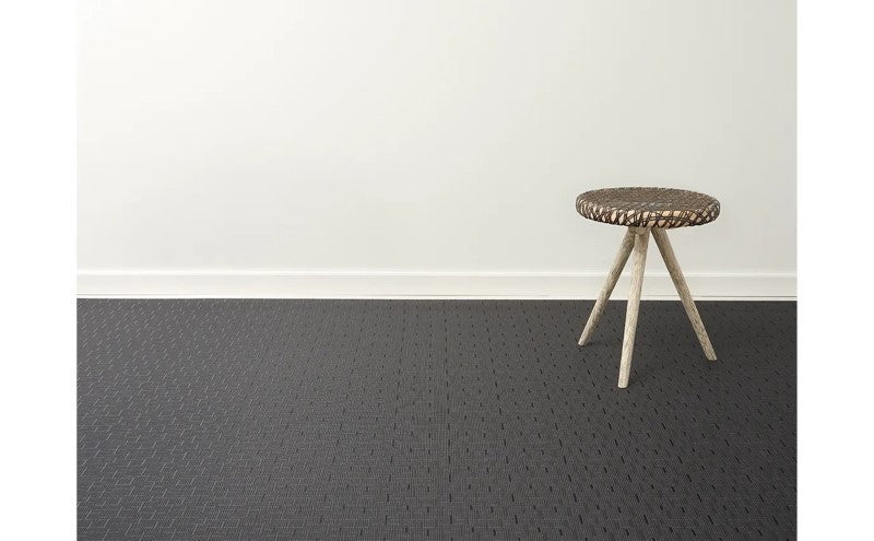 Chilewich Bamboo Woven Floor Mat, Smoke