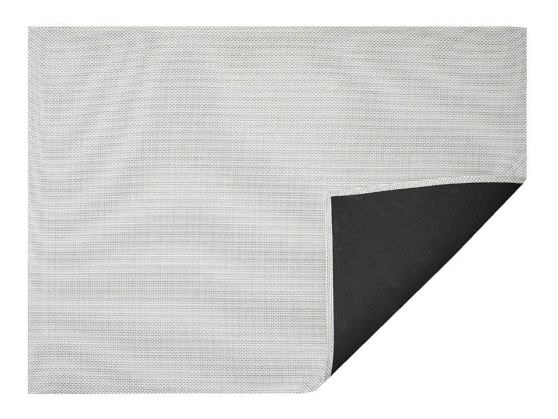 Chilewich Basketweave Woven Floor Mat, White