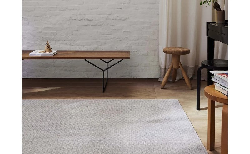 Chilewich Bay Weave Woven Floor Mat, Flax