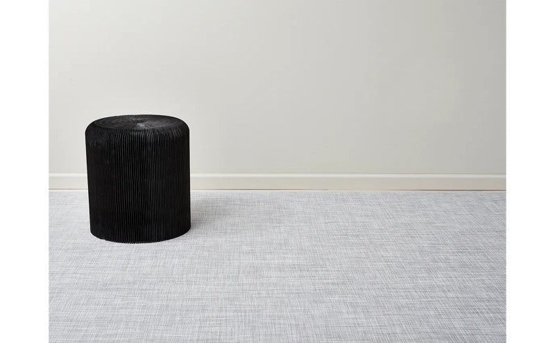 Chilewich Mini Basketweave Woven Floor Mat, Mist