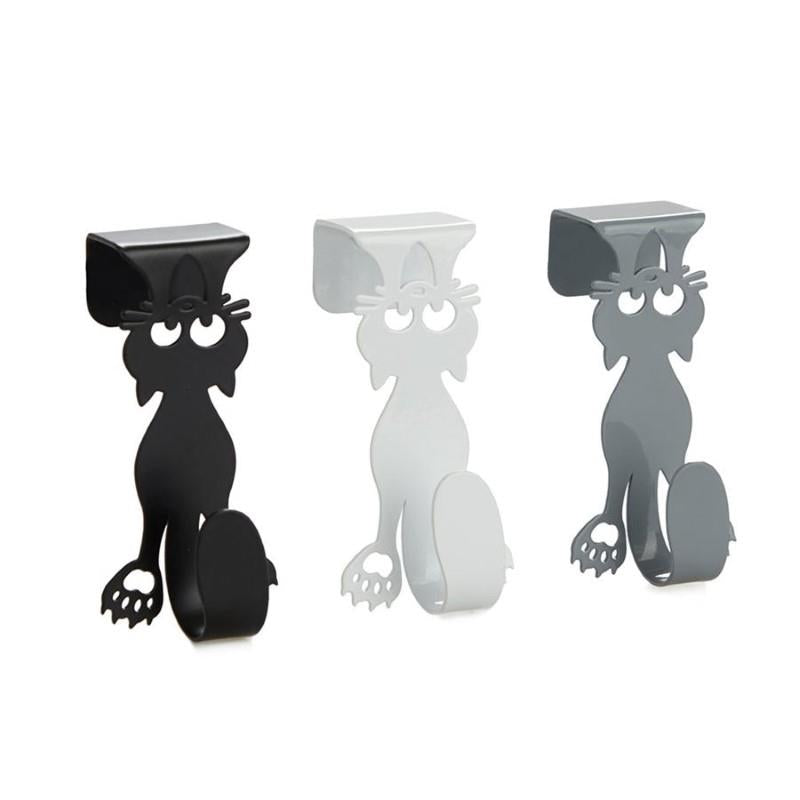 Curious Cat Drawer Hook Set Of 3