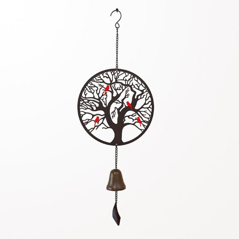 Cardinal Tree Of Life Hanging Bell