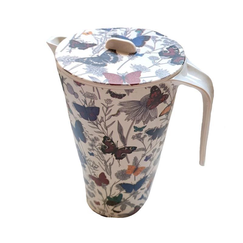 Butterfly Bamboo Jug With Lid