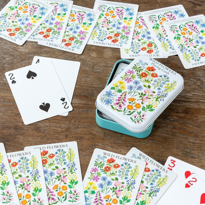 Rex London Wild Flower Playing Cards