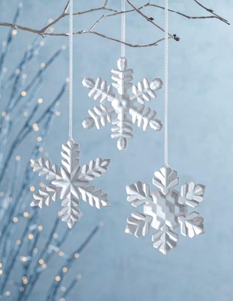 Frosted Snowflake Ornament