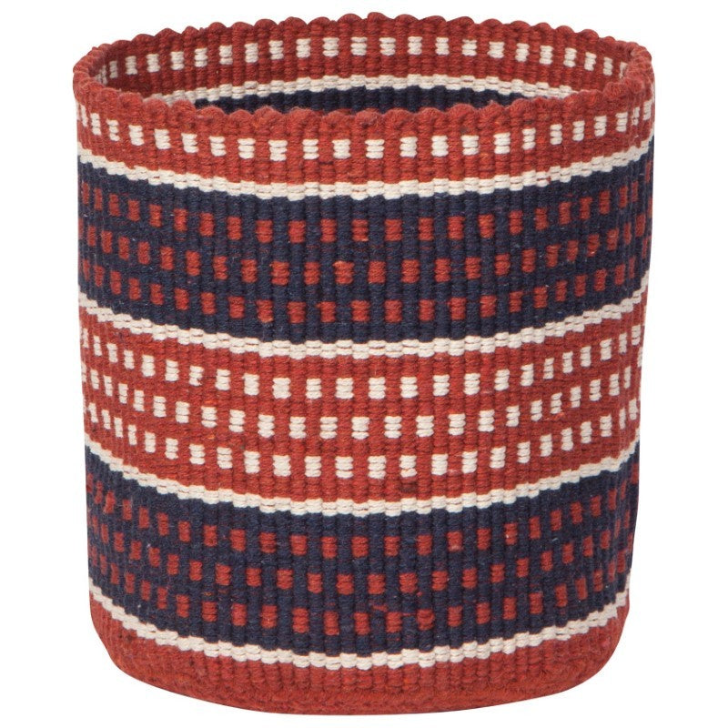 Rhythm Picante Small Cotton Basket, 8"